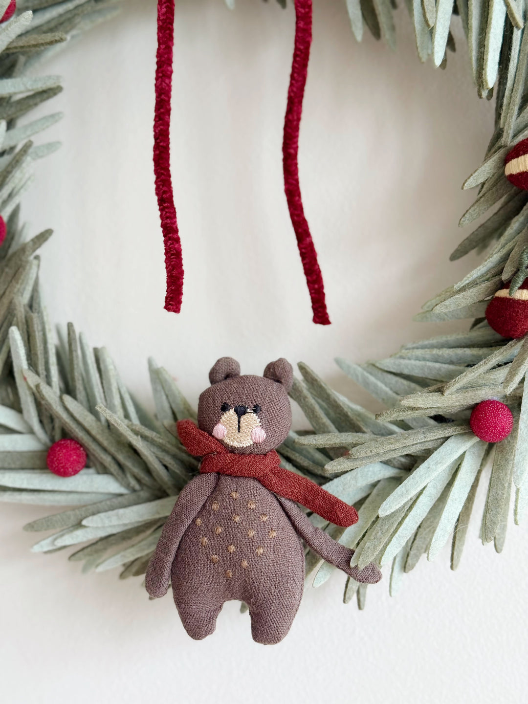Beary Merry Christmas Wreath