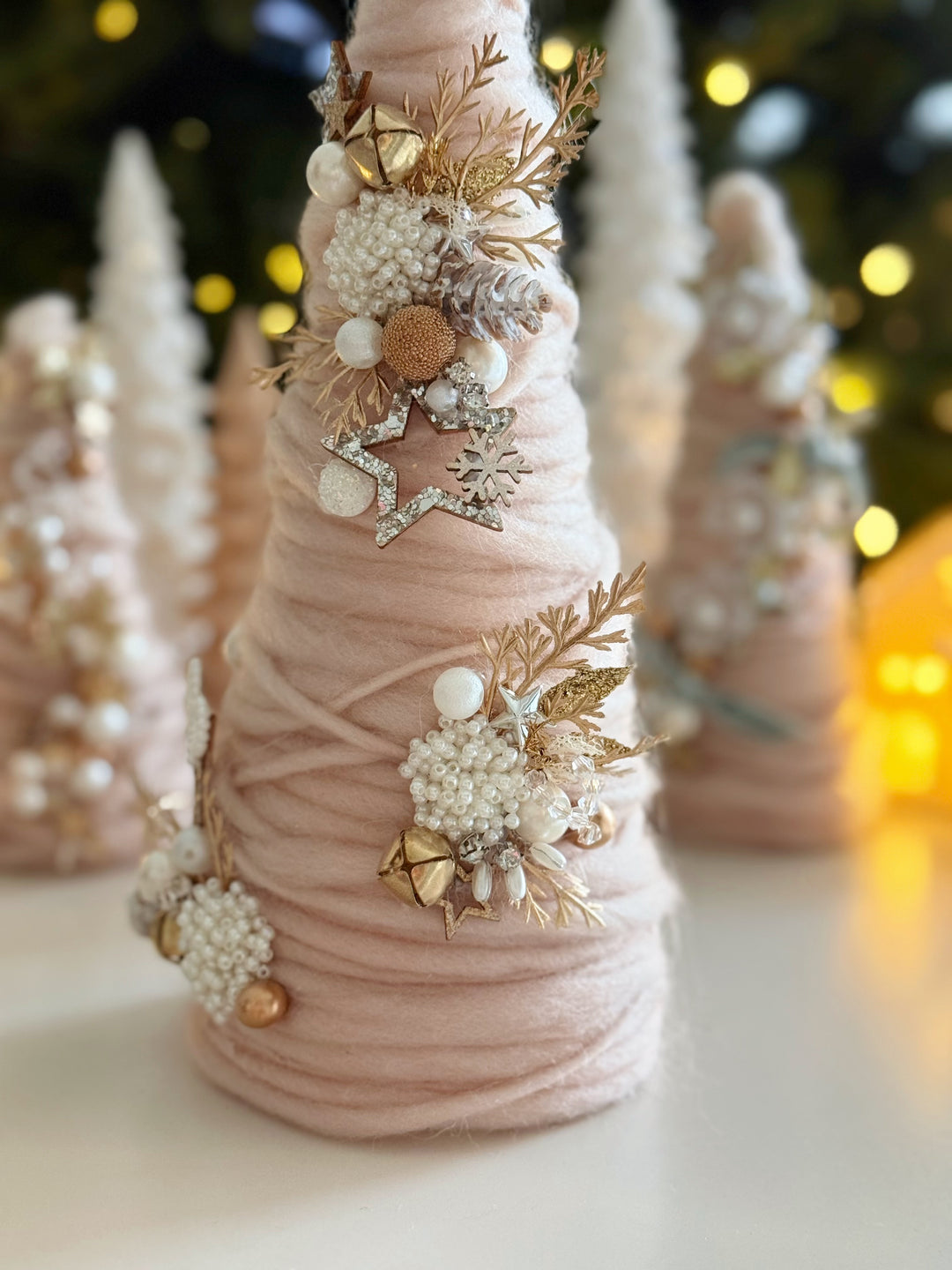 Blush Wishes Handmade Yarn Tree (3 options)