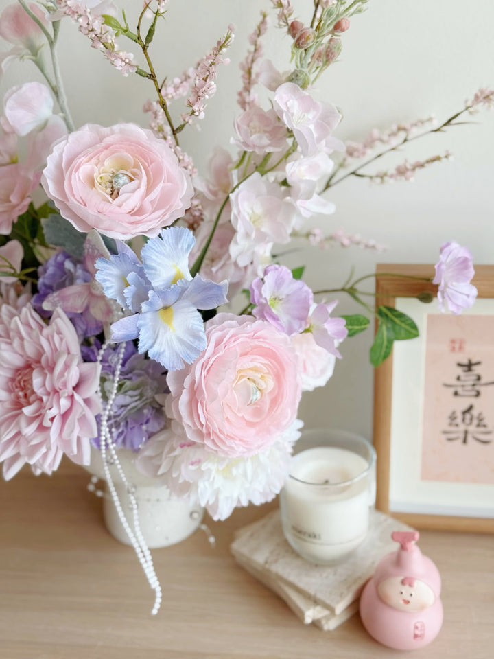 喜乐安康 Gentle Joy Floral In The Pot (1-sided)