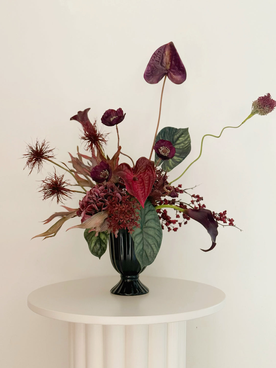 Velvet Nocturne Bloom in the Vase (1-sided)