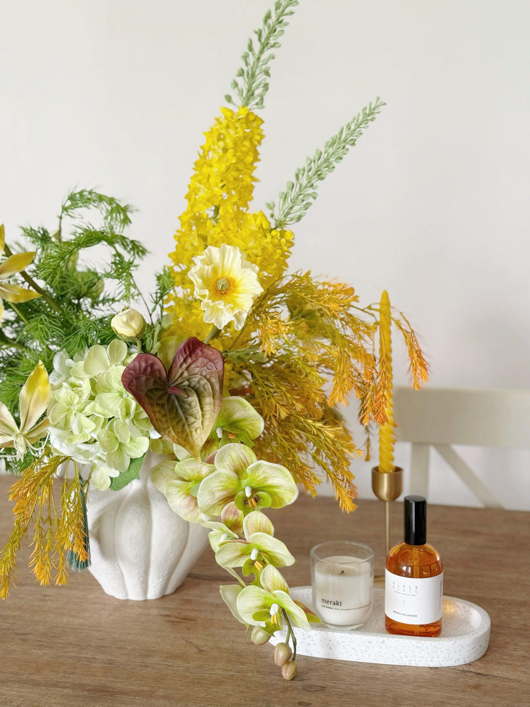 金满千庭 Golden Abundance Bloom In The Vase (2-Sided)