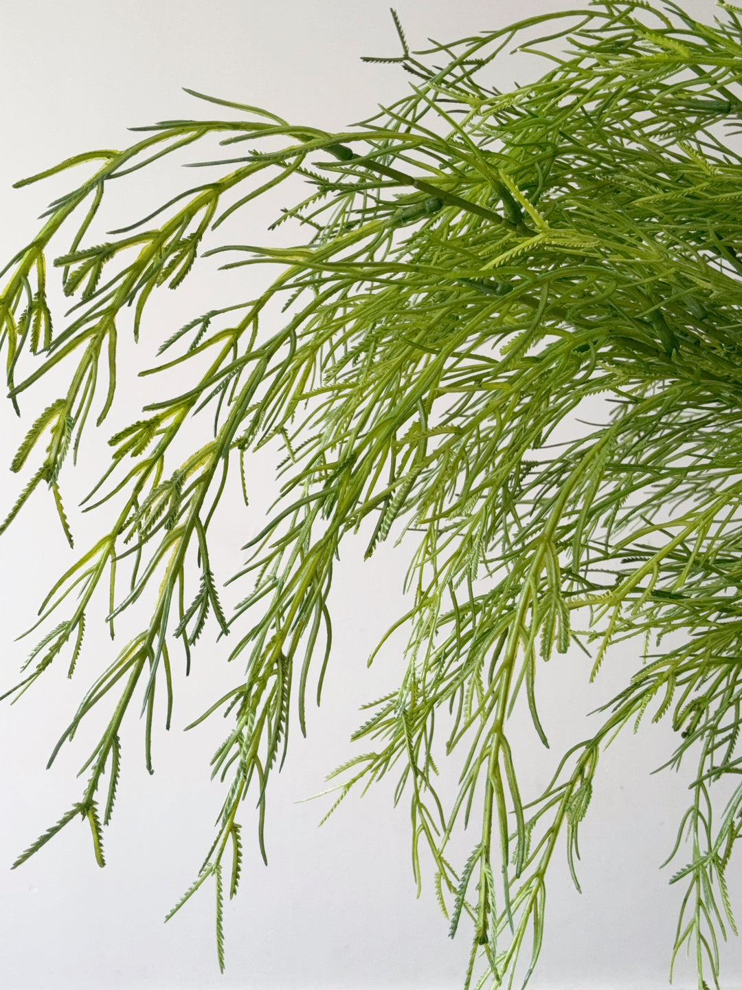 Faux Wispy Green Branch