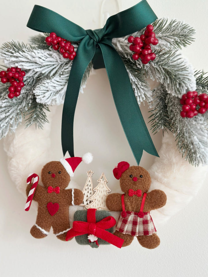 PRE-ORDER (17-23 Oct): Gingerbread Wonderland Wreath
