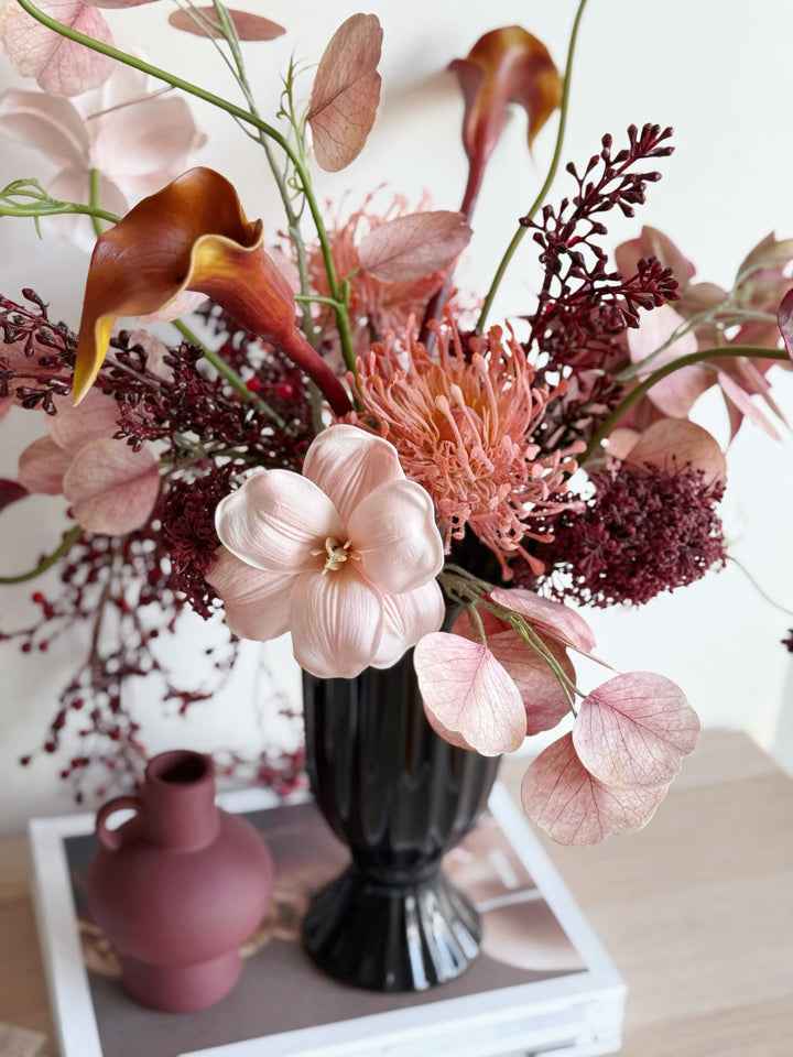 Blush Nocturne Bloom in the Vase (2-Sided)