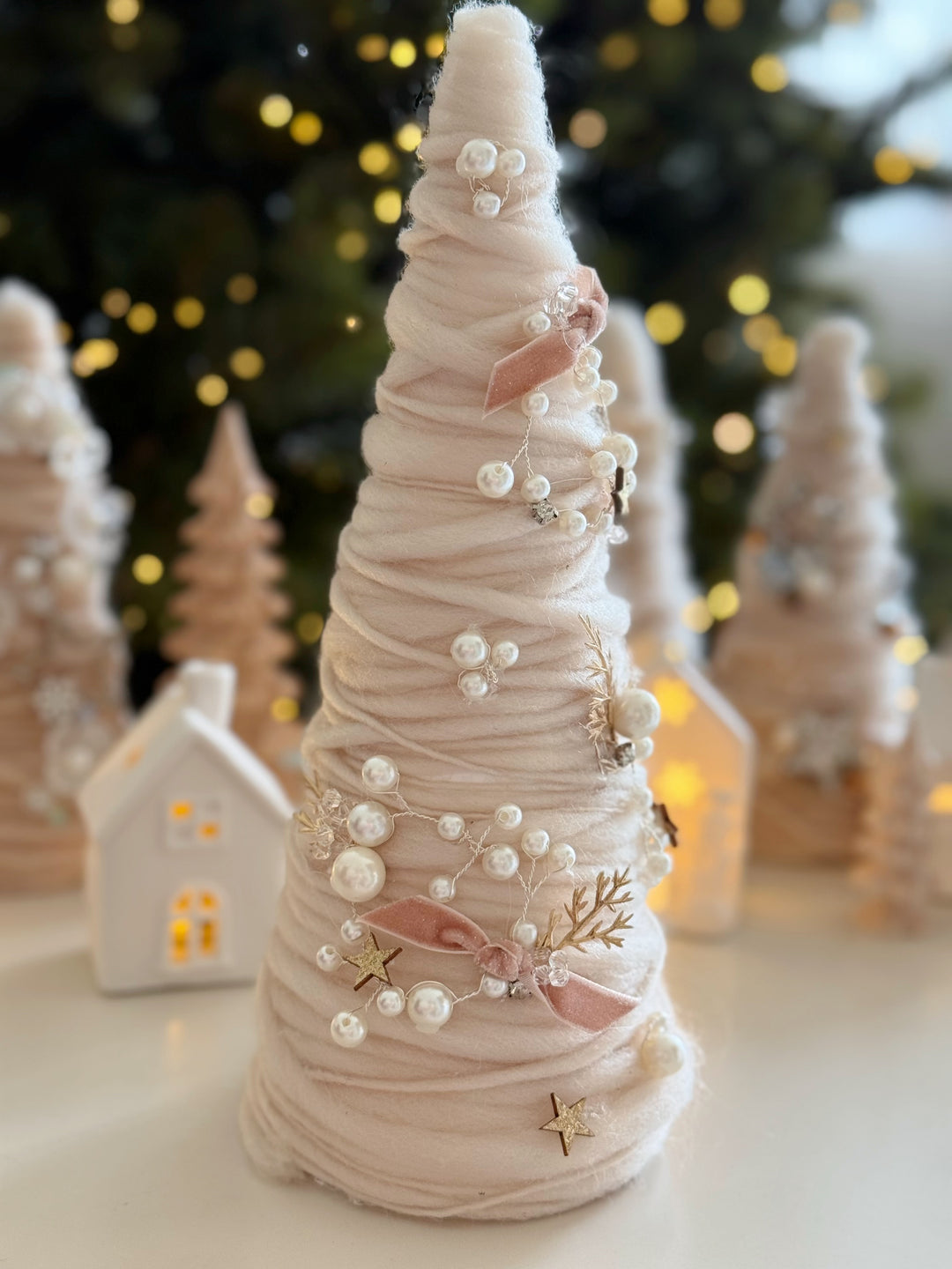 Vanilla Wishes Handmade Yarn Tree (4 options)