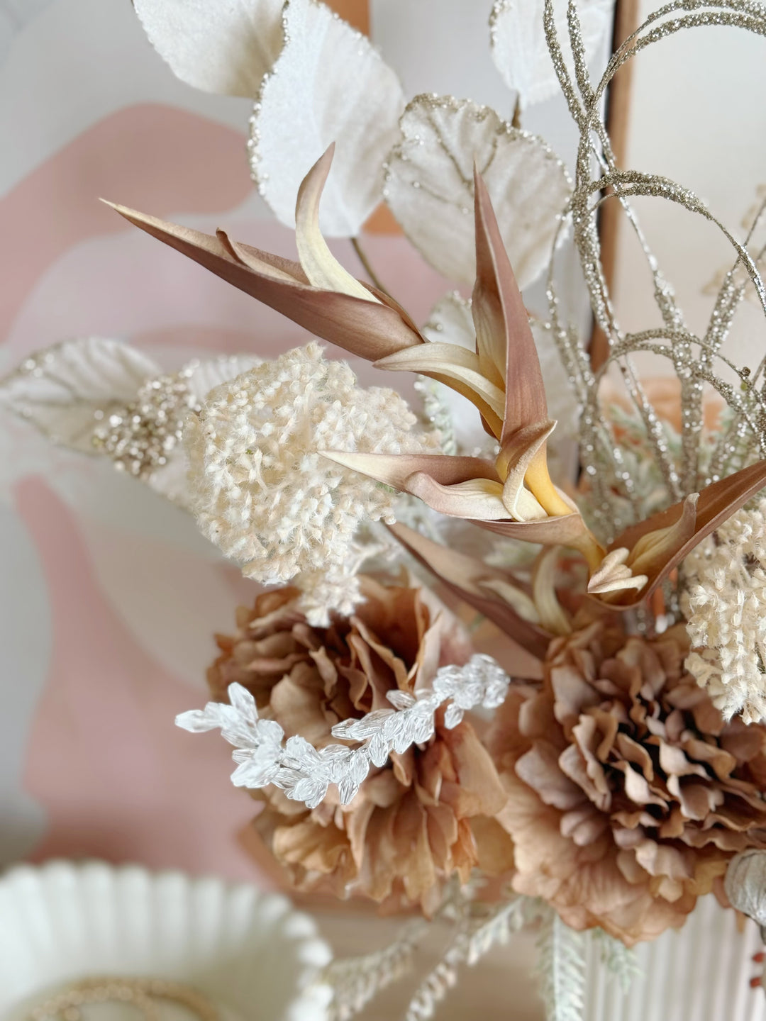 Gilded Earth Bloom in the Vase (1-sided)