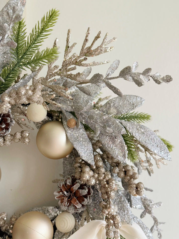 Festive Sparkle Wreath