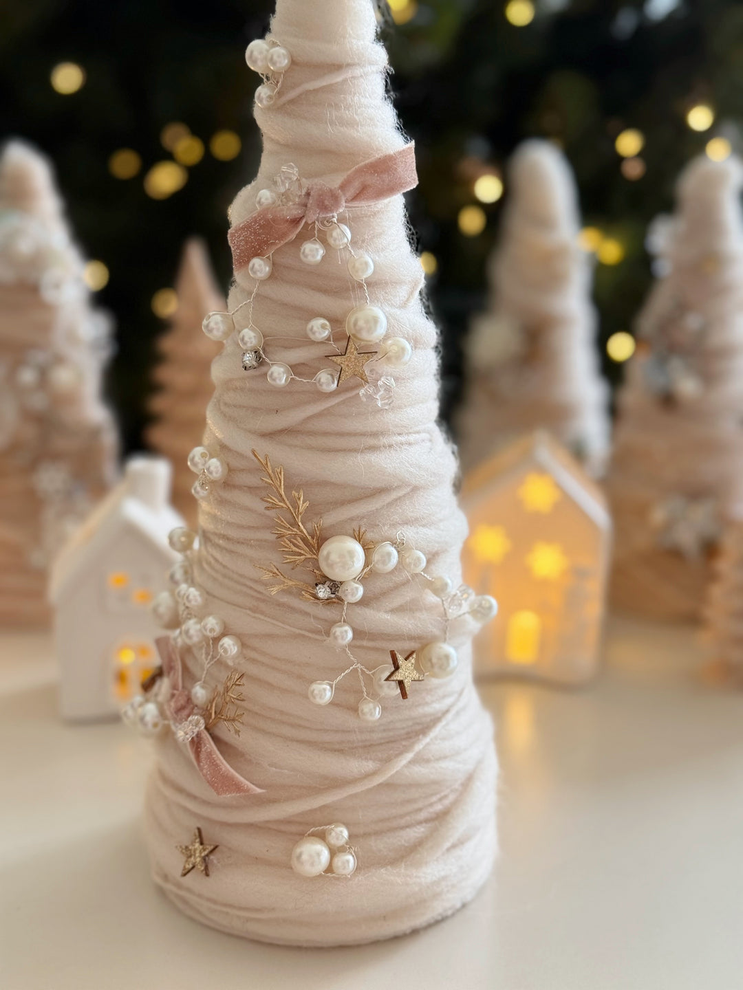 Vanilla Wishes Handmade Yarn Tree (4 options)