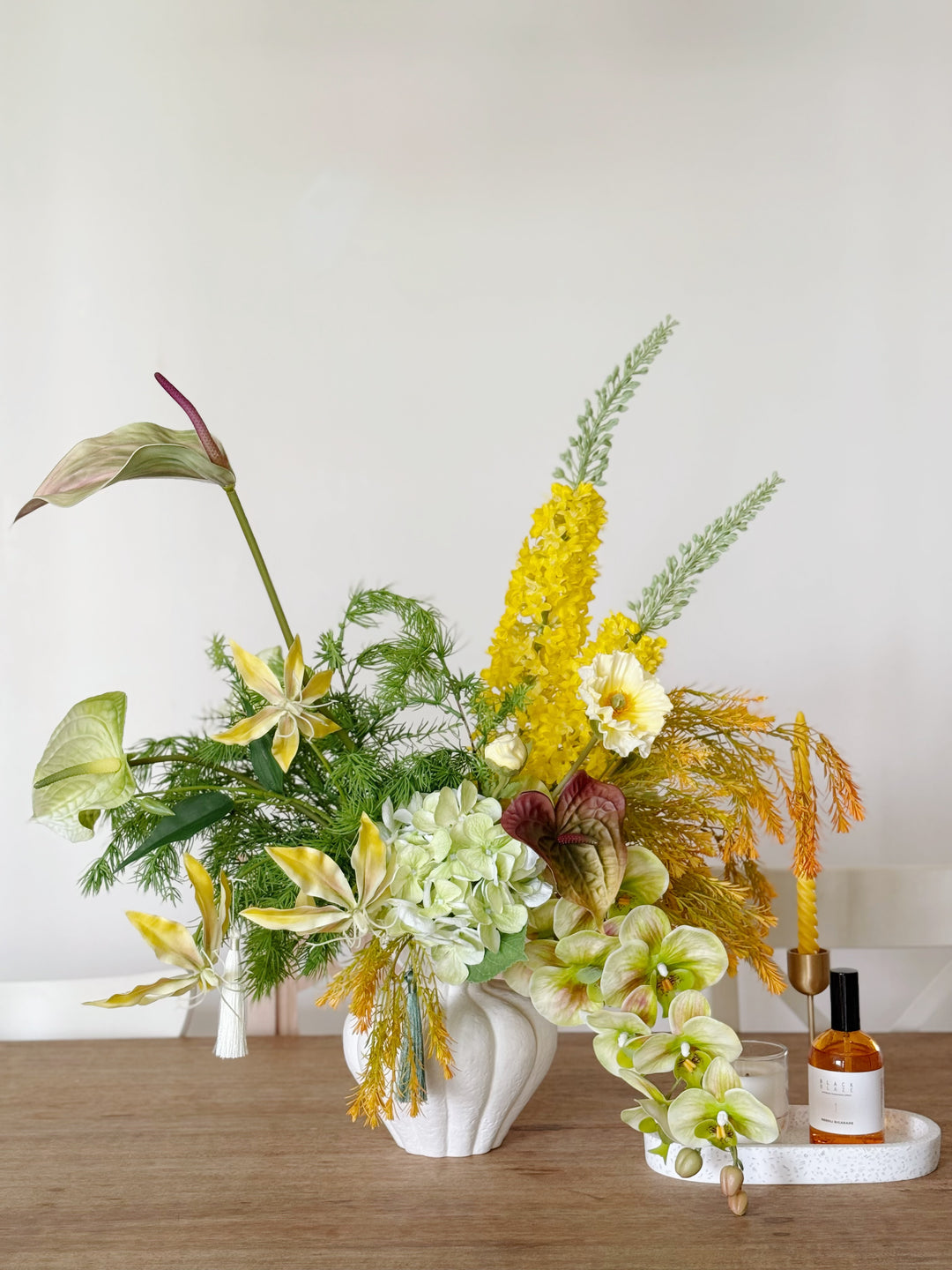 金满千庭 Golden Abundance Bloom In The Vase (2-Sided)