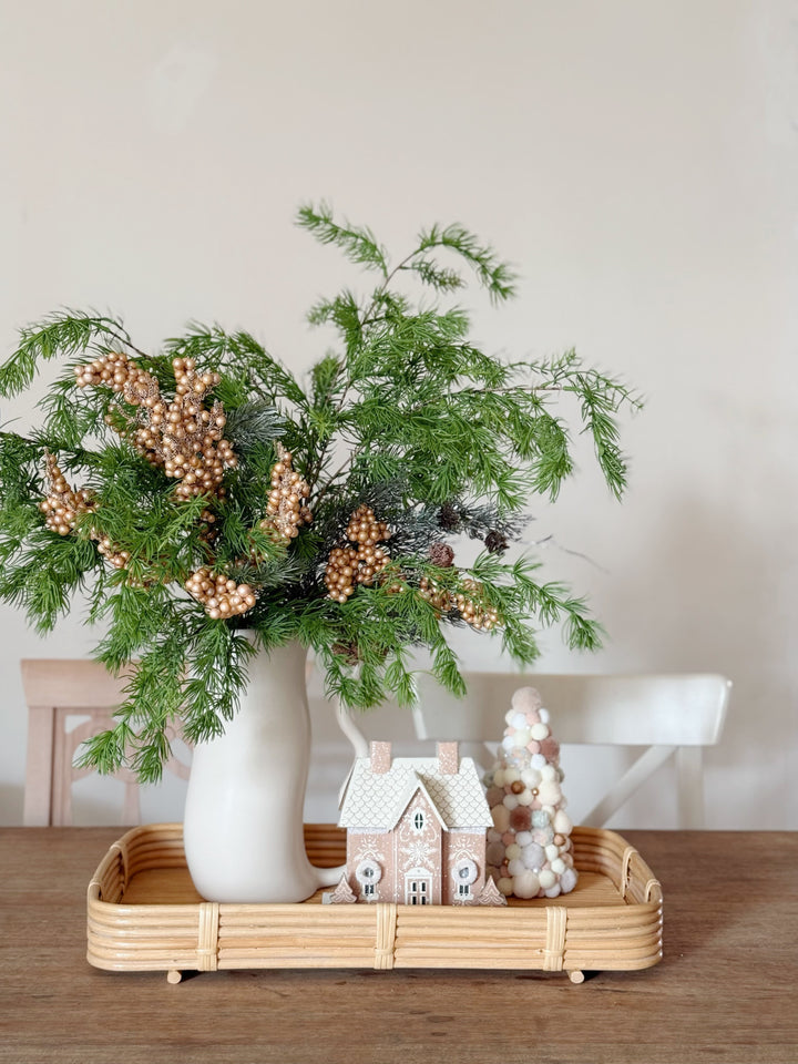 Feathermist Greenery Stem