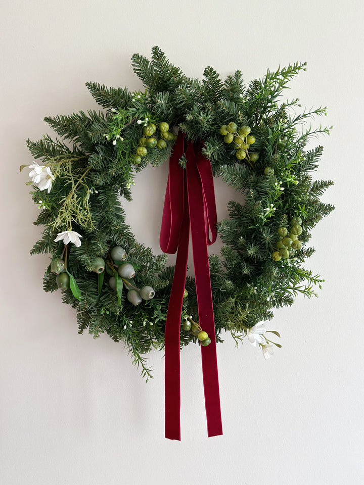 PRE-ORDER (17-23 Oct): Rustic Berry Forest 50cm Wreath