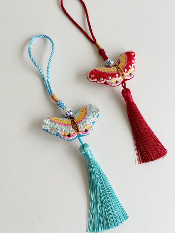 Herbal Flutter Tassel Charms (5 colours)