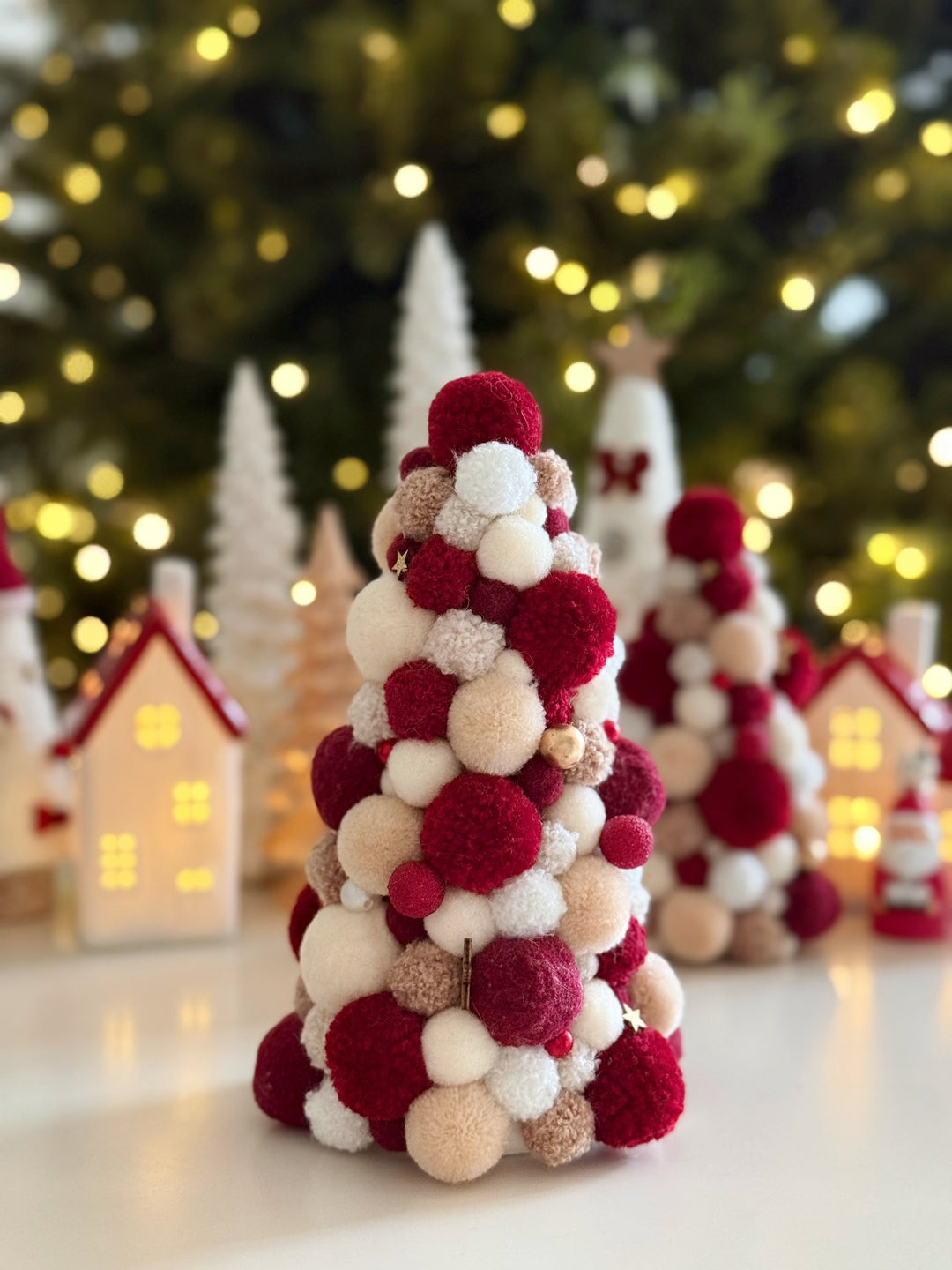 Berry Merry Handmade Pom Pom Tree (2 options)
