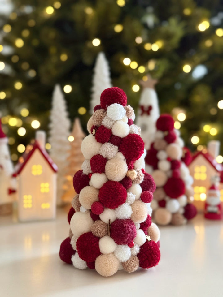 Berry Merry Handmade Pom Pom Tree (2 options)