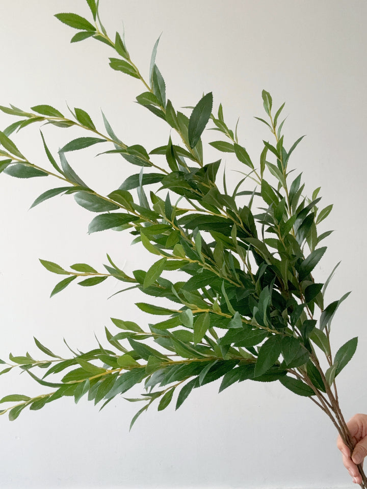 Faux Willow Leaf Branch
