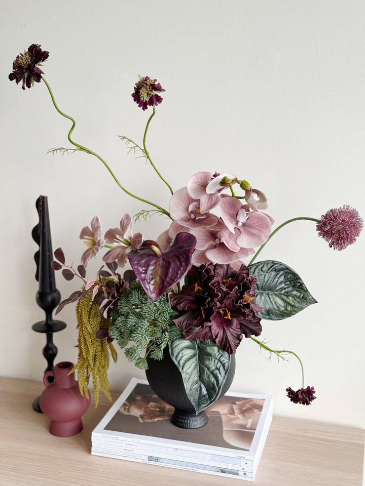 Velvet Mauve Nocturne in the Vase (1-sided)
