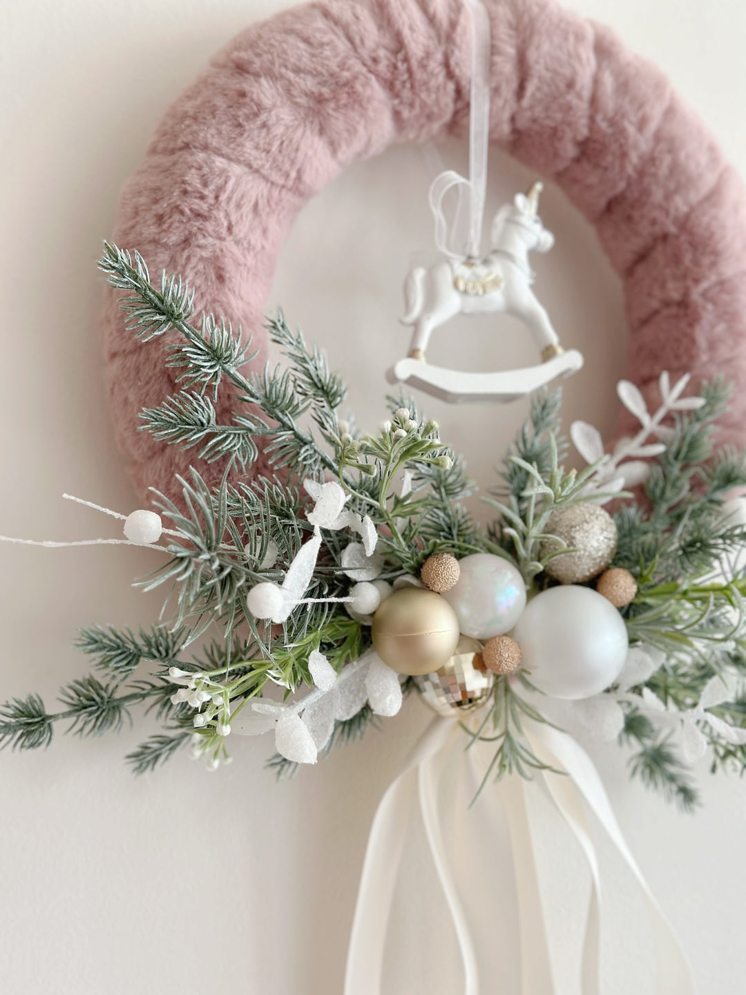 MADE-TO-ORDER: Unicorn Frost Dream Wreath