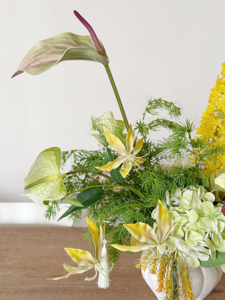 金满千庭 Golden Abundance Bloom In The Vase (2-Sided)