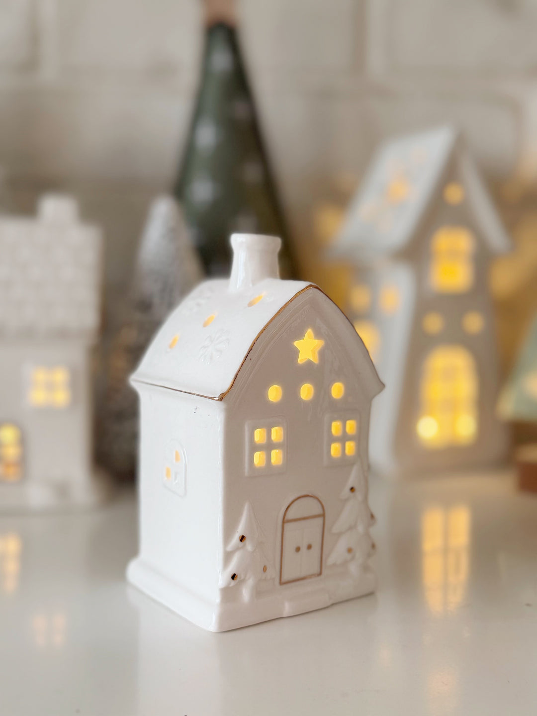 Winter Wishes Light-Up Porcelain Collection (6 options)