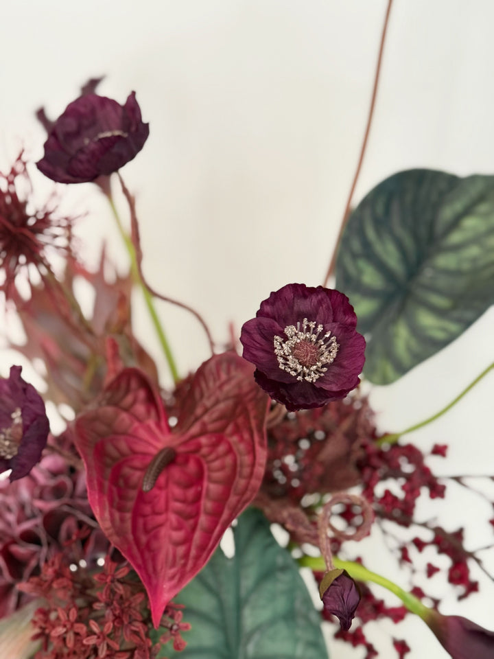 Velvet Nocturne Bloom in the Vase (1-sided)