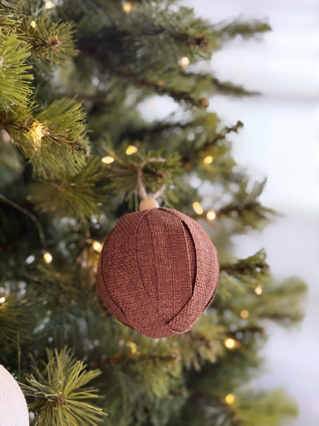 Woodland Weave Christmas Baubles (Set of 9)