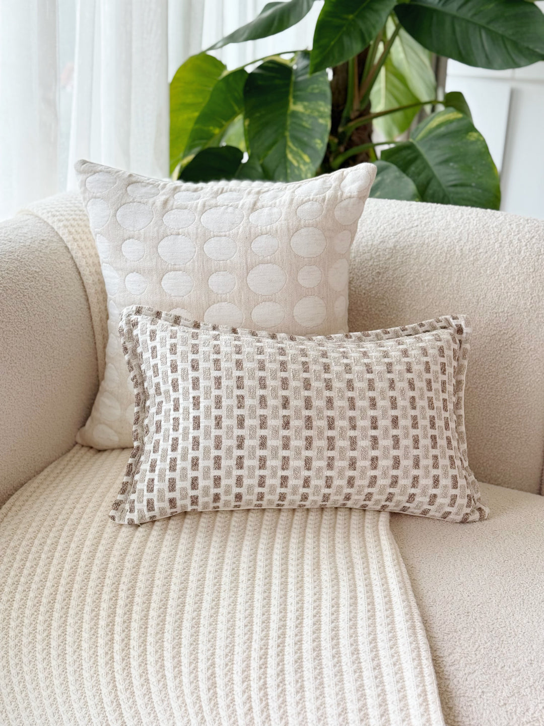 Dune Mosaic Waist Cushion Cover