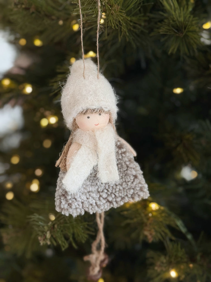 Cosy Winter Kid Ornament (3 colours)