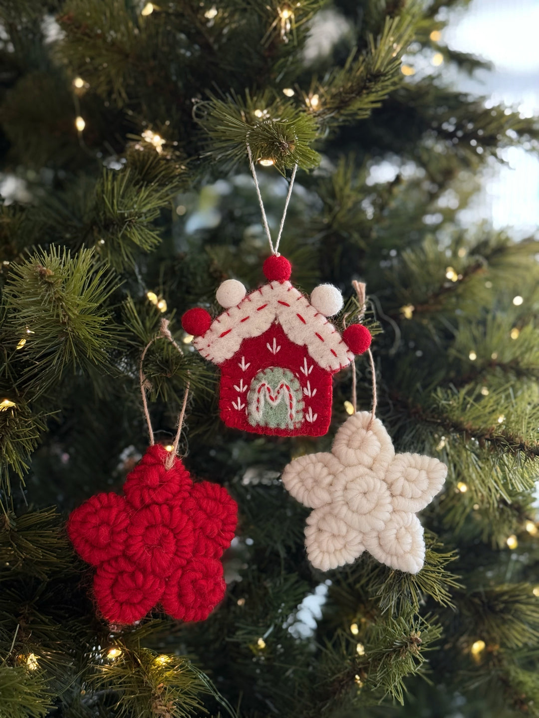 Cozy Cottage Ornament (3 options)