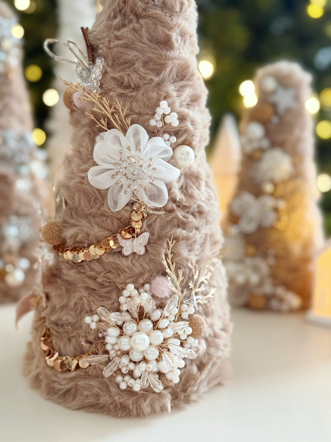 Latte Wishes Handmade Faux Fur Tree (3 options)