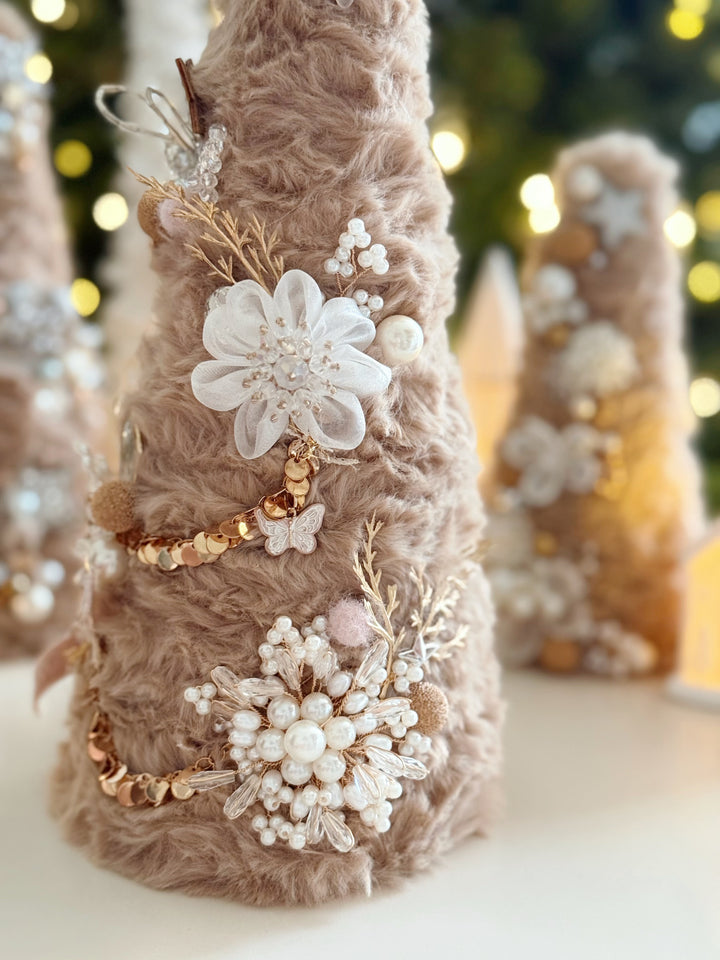 Latte Wishes Handmade Faux Fur Tree (3 options)