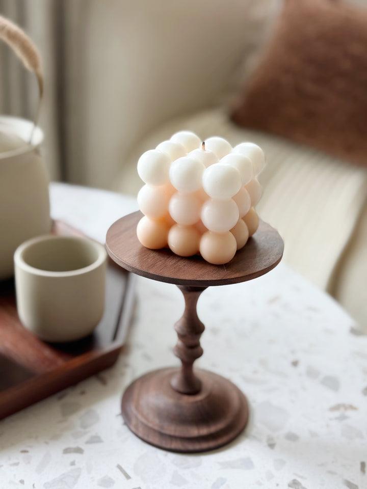 Walnut Display Pedestal