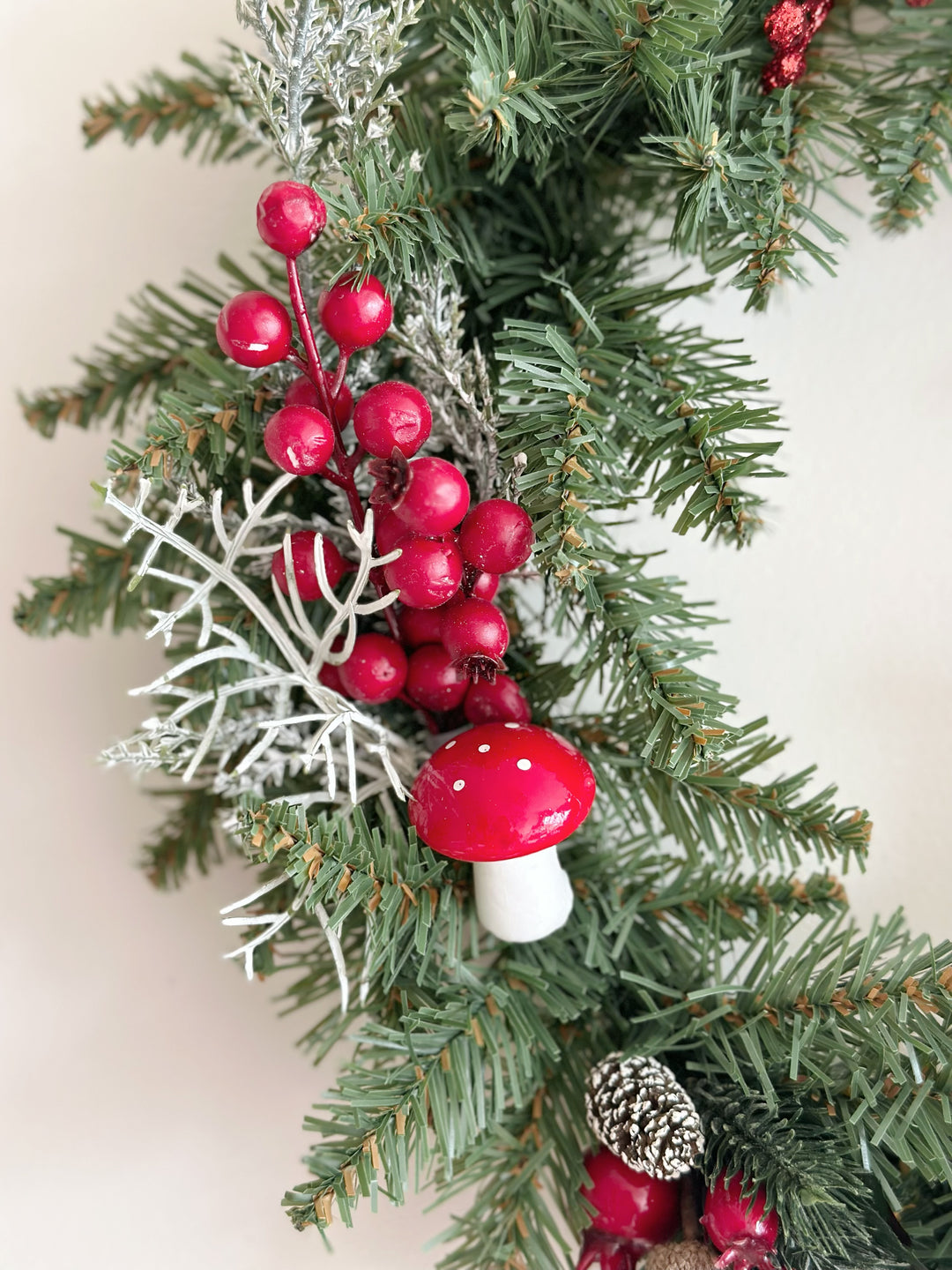 Woodland Berry Charm Wreath