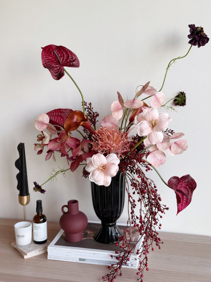 Blush Nocturne Bloom in the Vase (2-Sided)