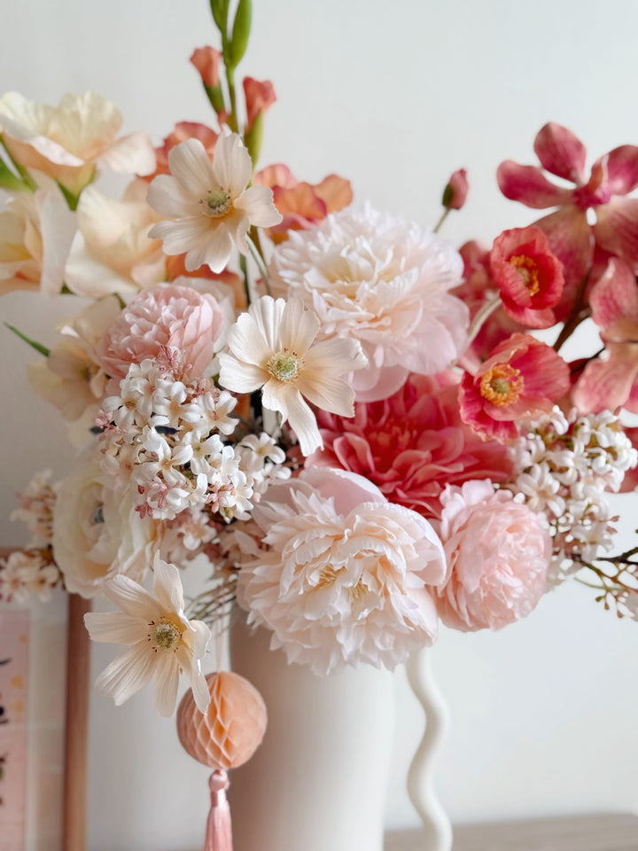 好事发生 Joyful Blessings Bloom In The Vase (1-sided)