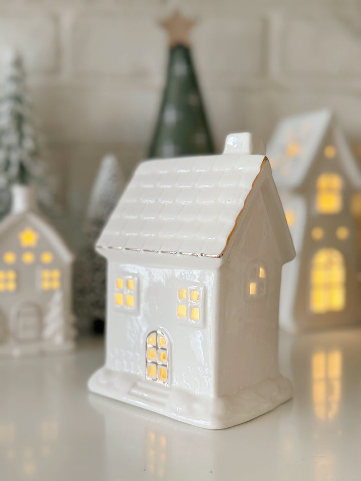 Winter Wishes Light-Up Porcelain Collection (6 options)