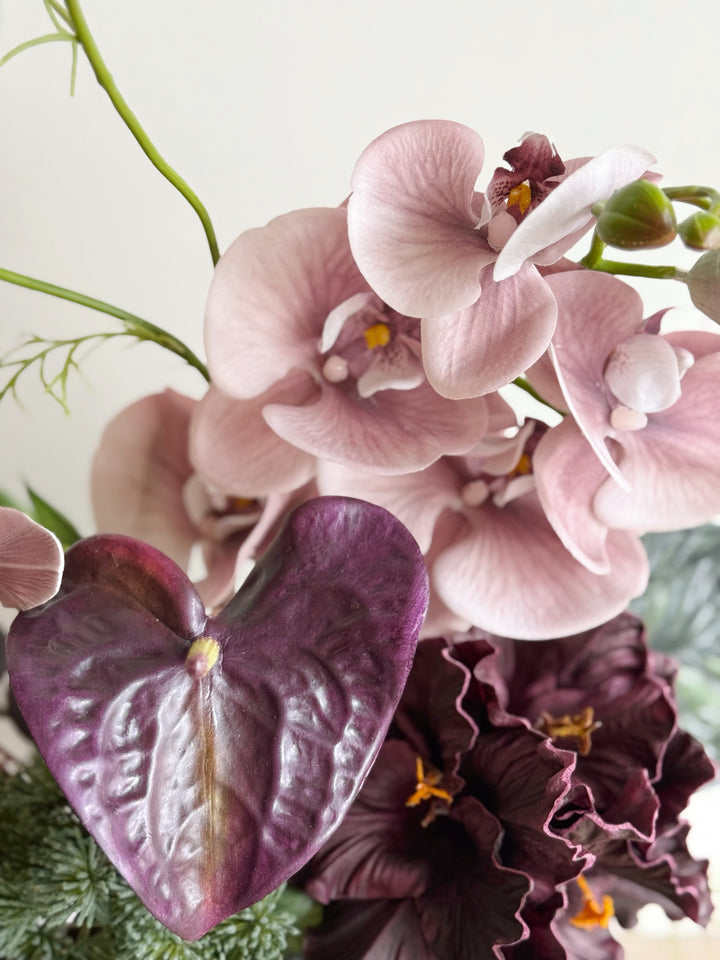 Velvet Mauve Nocturne in the Vase (1-sided)
