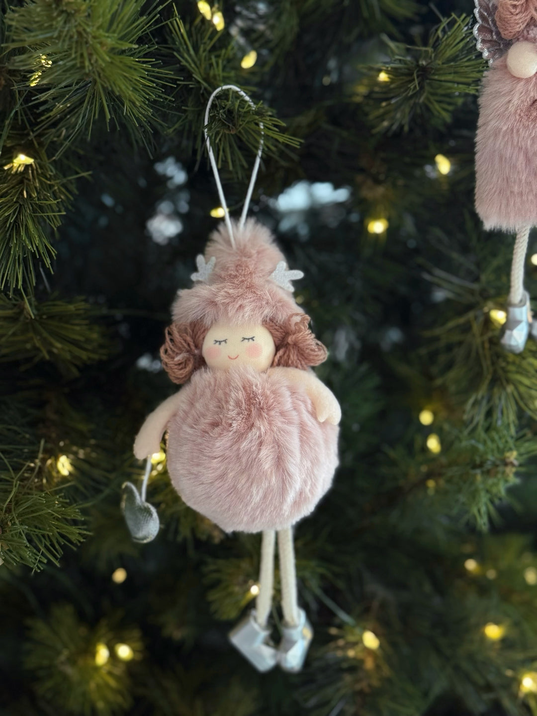 Merry Puff Angel Ornament (2 options)