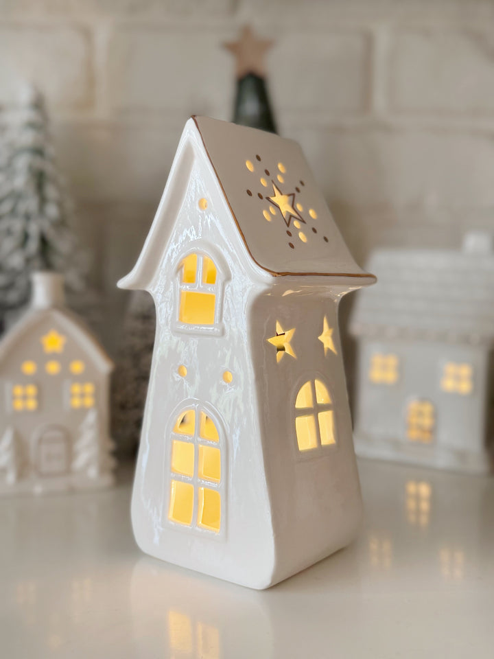 Winter Wishes Light-Up Porcelain Collection (6 options)