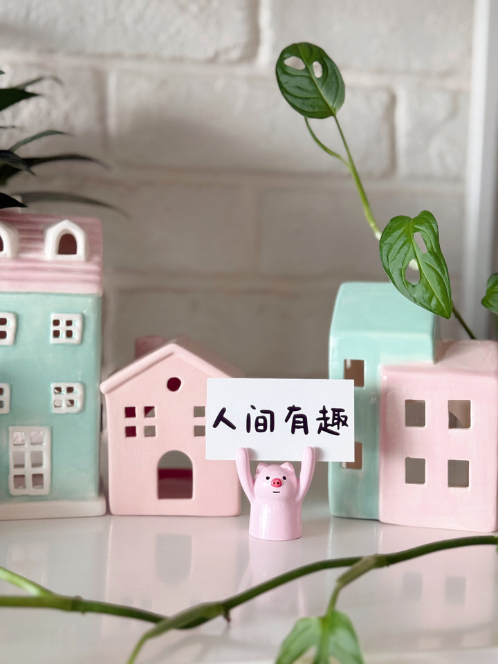 Little Cheer Piggy Figurine