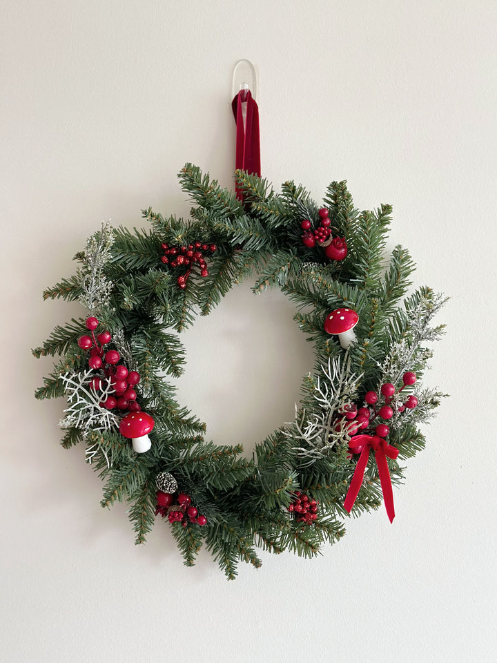 Woodland Berry Charm Wreath