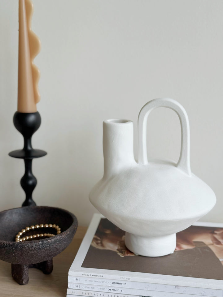 Halo Arch Porcelain Vase