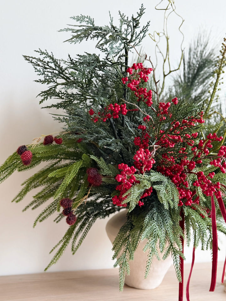 Christmas Forest in the Vase (1-sided)