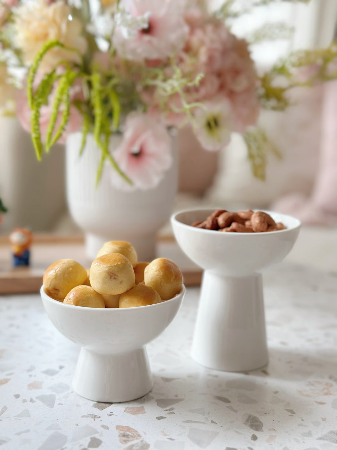 PRE-ORDER (13-19 May): Celeste Pedestal Snack Bowls (2 options)