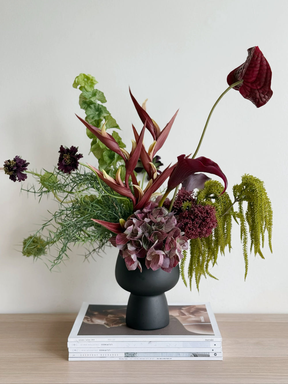 Crimson Poise In The Pot (2-sided) - 3LittlePicks