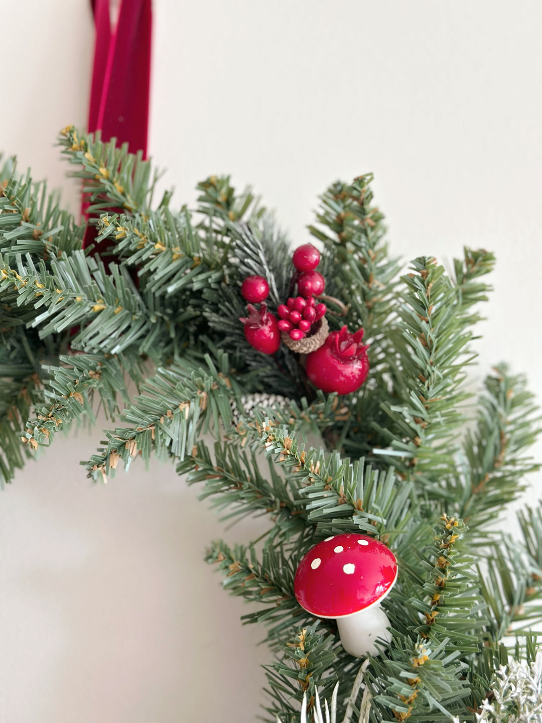 Woodland Berry Charm Wreath