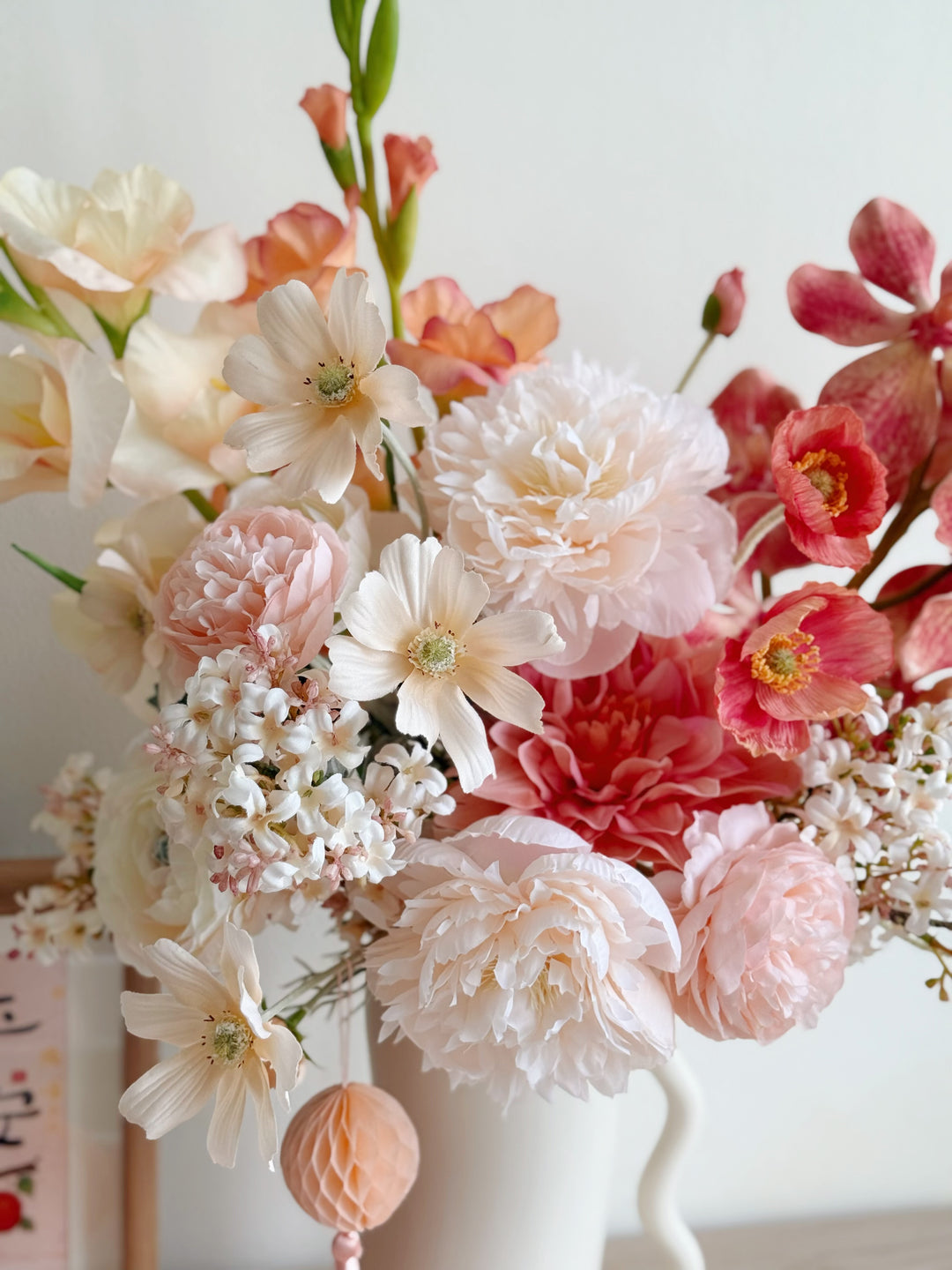 好事发生 Joyful Blessings Bloom In The Vase (1-sided)