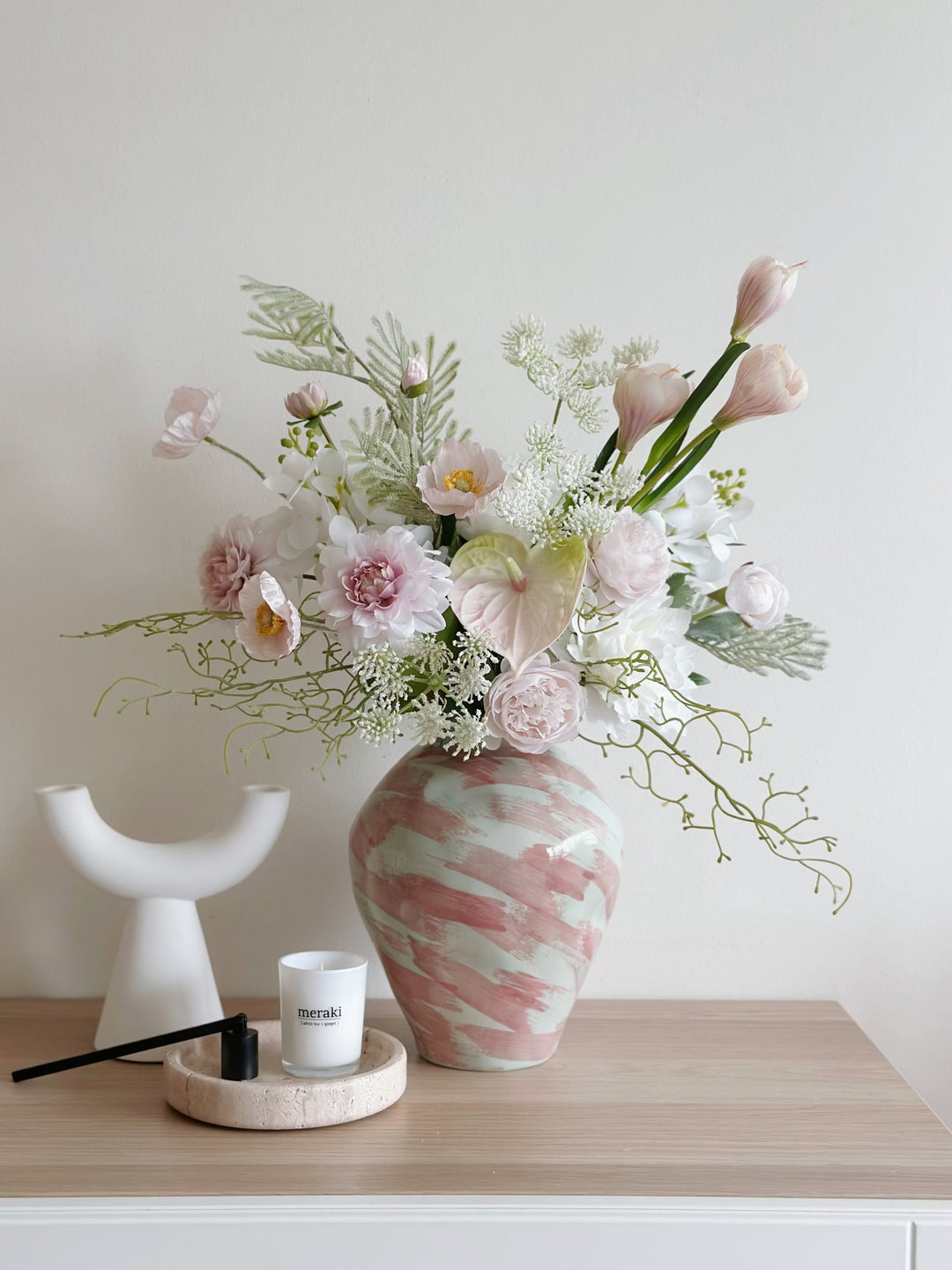 Whispers in Spring Air Bouquet (front facing)