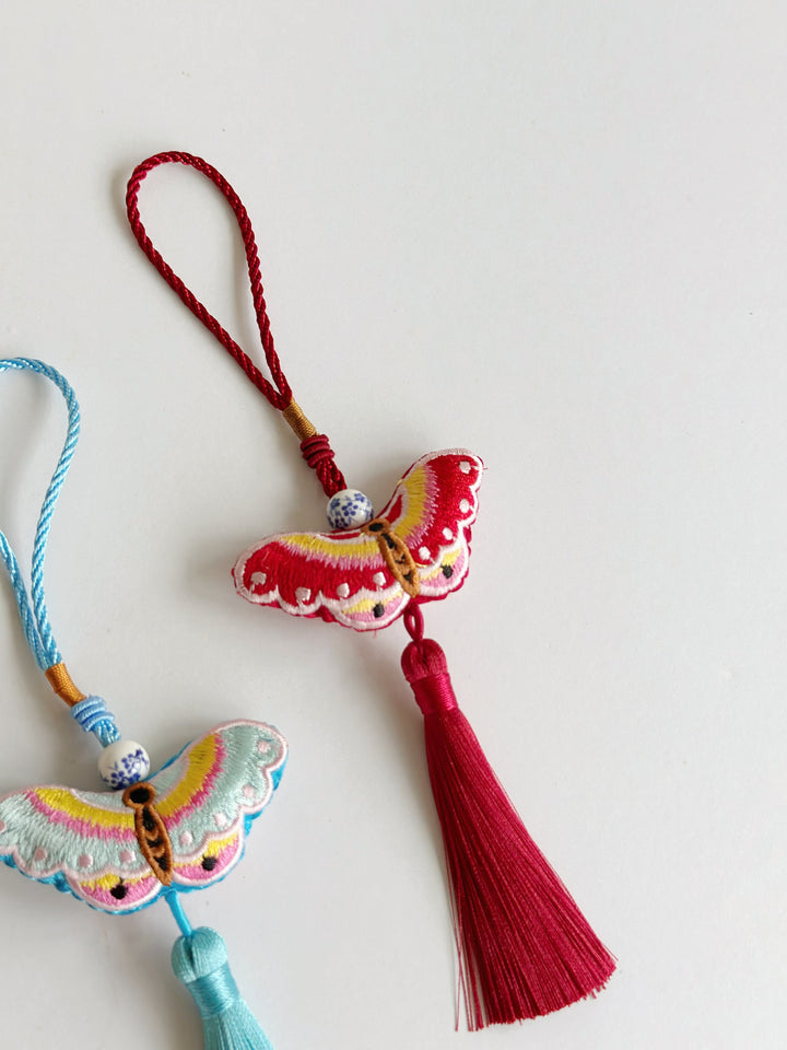 Herbal Flutter Tassel Charms (5 colours)