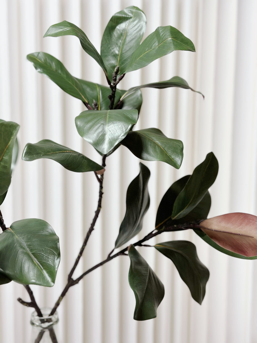 Faux Magnolia Branch 110cm