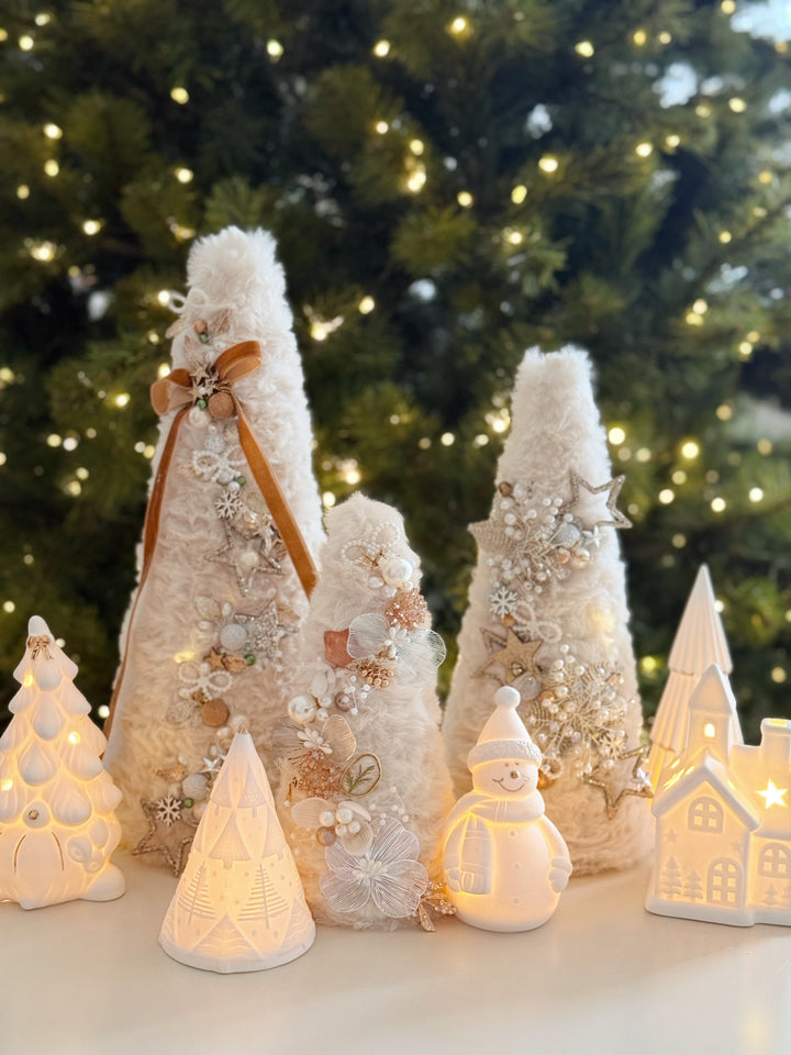 Snowdream Handmade Faux Fur Tree (3 options)